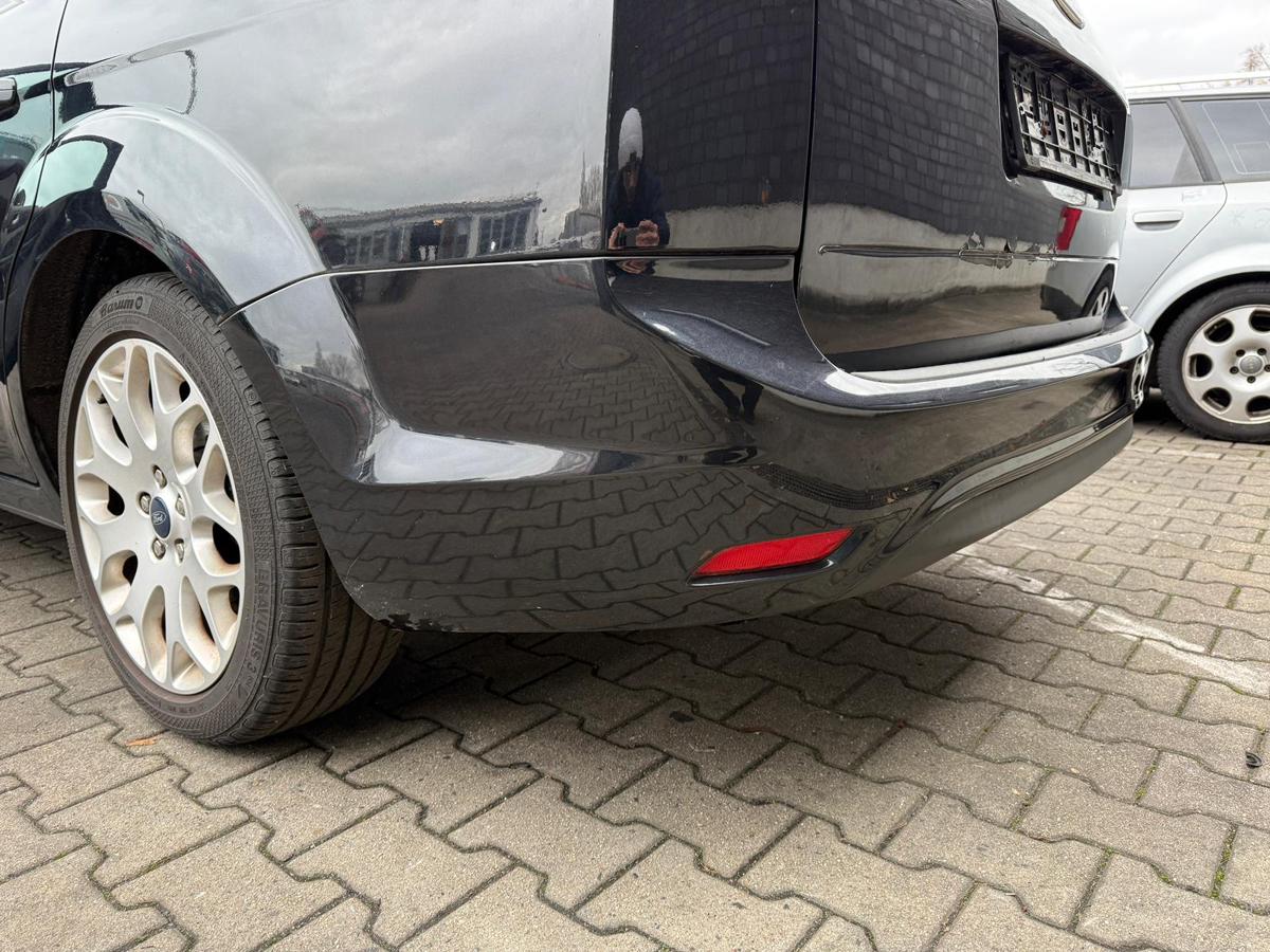 Ford Focus 2 DA3 original Sto&szlig;stange Sto&szlig;f&auml;nger hinten Panther Schwarz Kombi BJ09